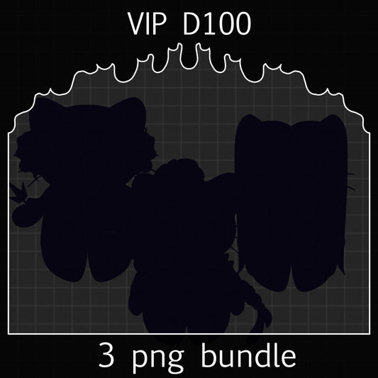 VIP D100 3 PNG Bundle