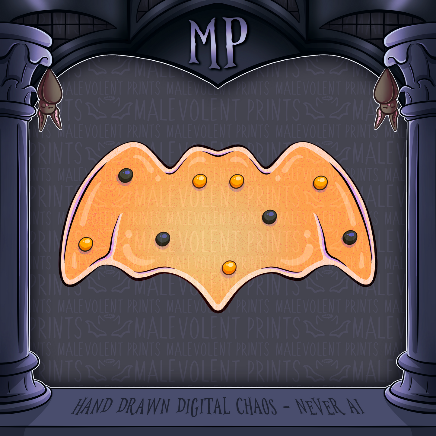 Spooky Cookies PNG Pack