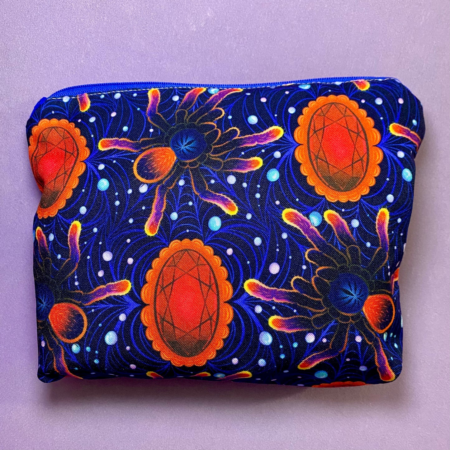 Jeweled Spoods Zipper Pouch