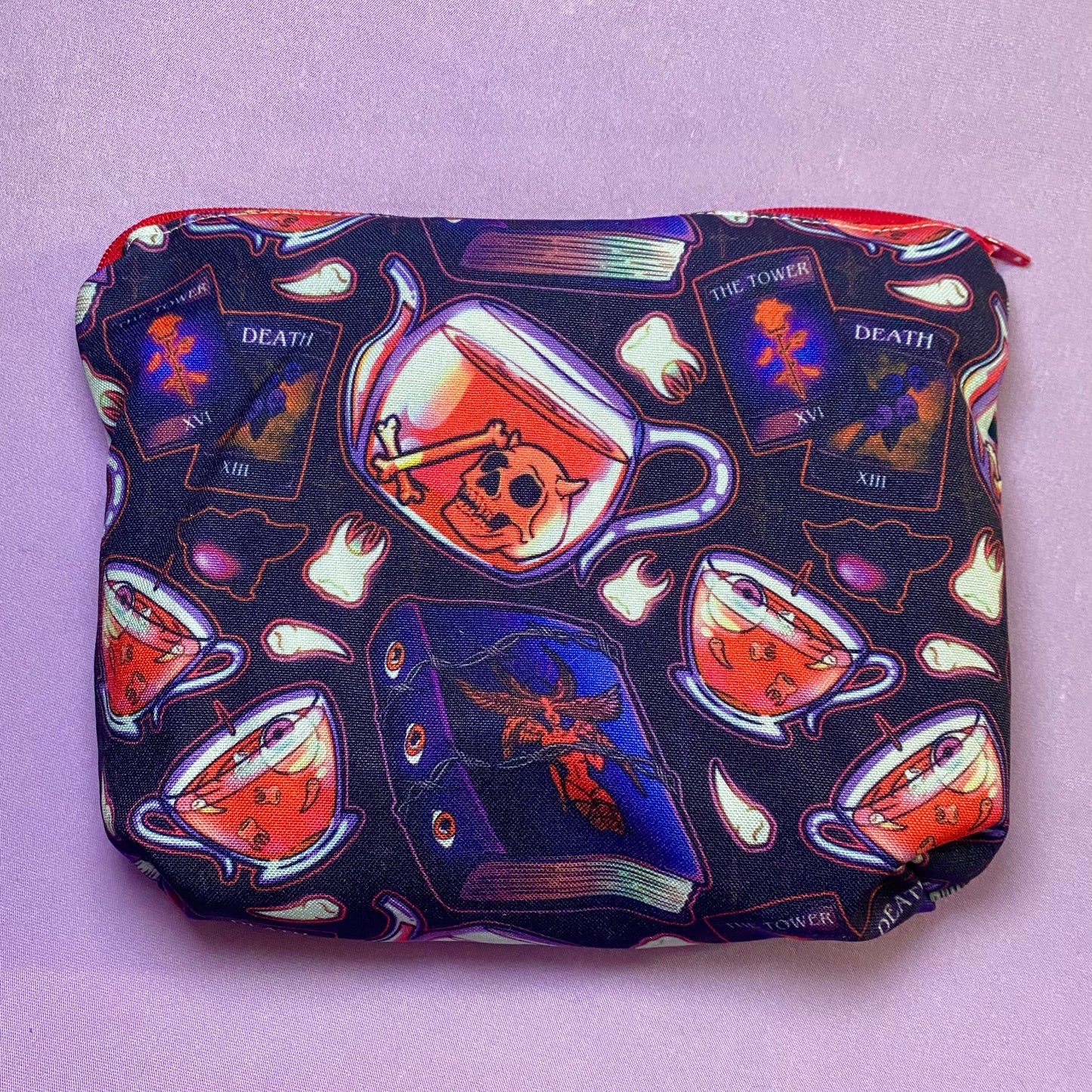 Tea Time Zipper Pouch