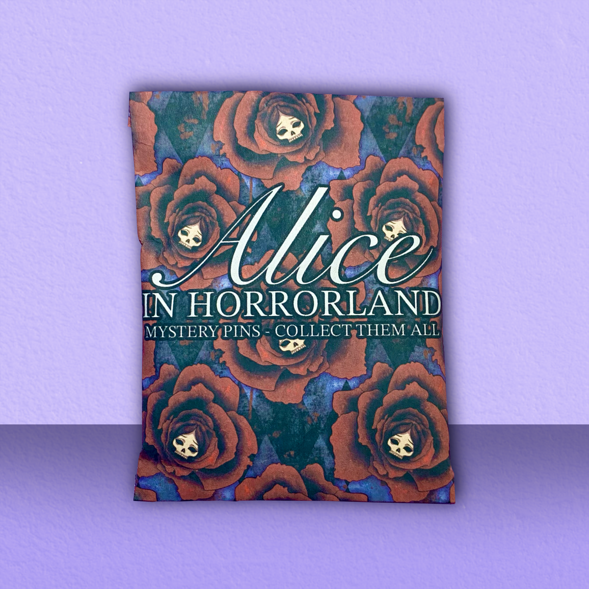 Alice In Horrorland Mystery Pins