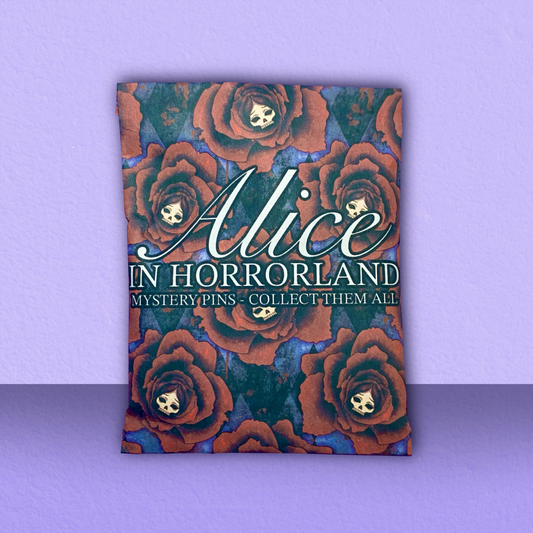 Alice In Horrorland Mystery Pins